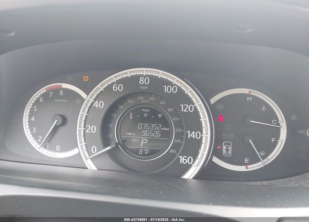 2013 HONDA ACCORD EX VIN: 1HGCR2F76DA124861