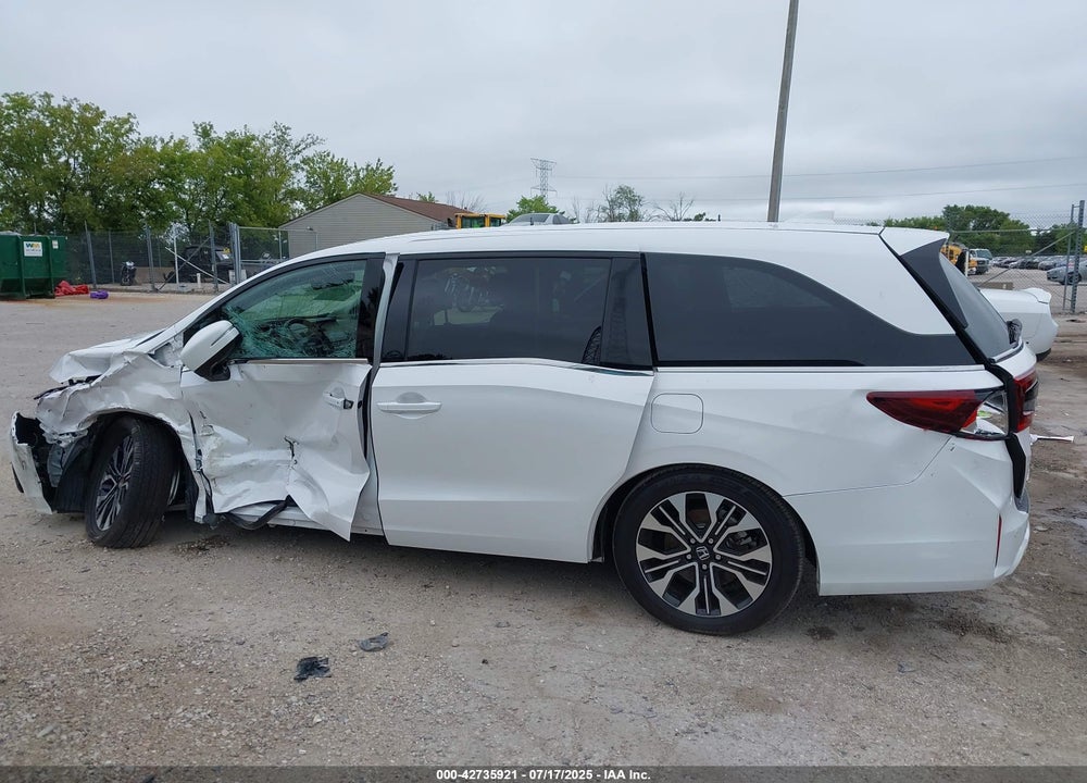 2025 HONDA ODYSSEY ELITE VIN: 5FNRL6H96SB020228