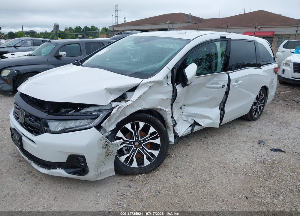 2025 HONDA ODYSSEY ELITE VIN: 5FNRL6H96SB020228