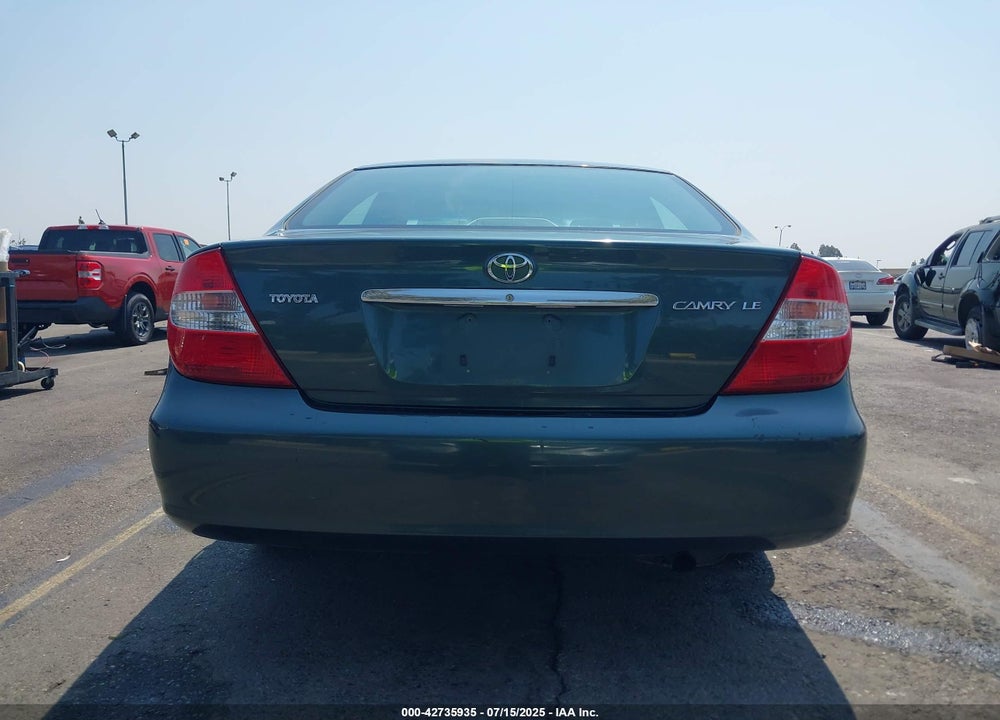 2004 TOYOTA CAMRY LE VIN: 4T1BE32K84U323314
