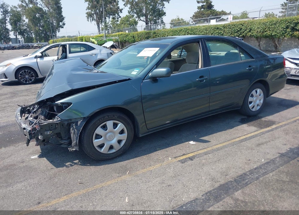2004 TOYOTA CAMRY LE VIN: 4T1BE32K84U323314