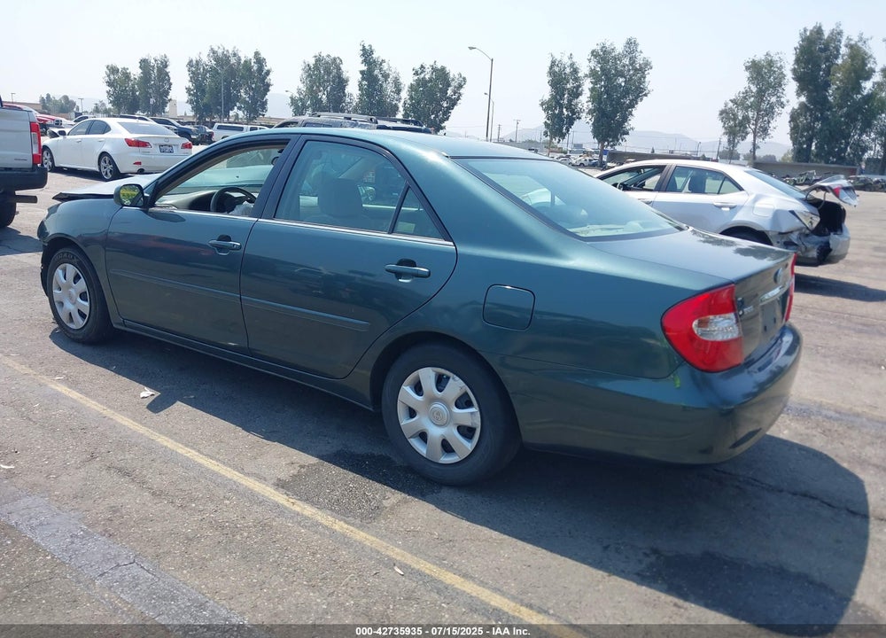 2004 TOYOTA CAMRY LE VIN: 4T1BE32K84U323314