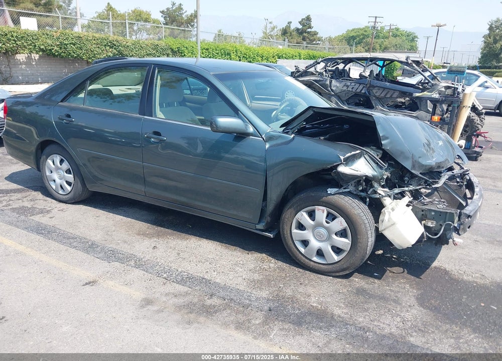 2004 TOYOTA CAMRY LE VIN: 4T1BE32K84U323314