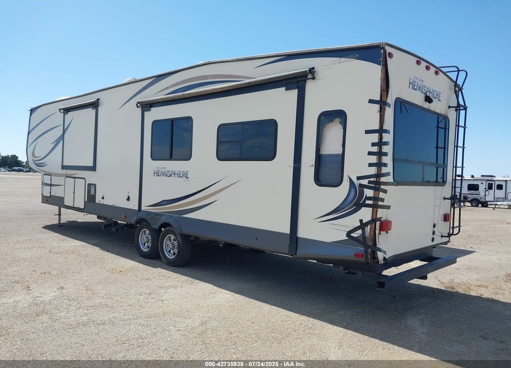 2016 FOREST RIV TRAILER VIN: 4X4FSBR29GU079055