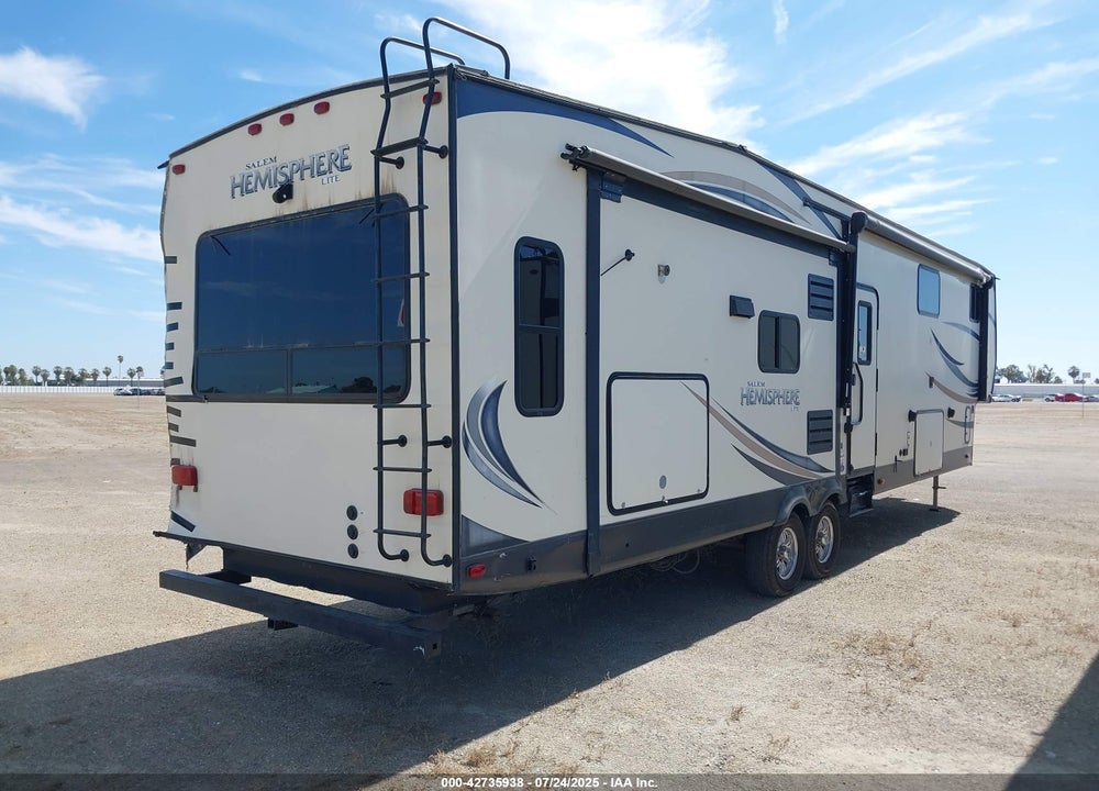 2016 FOREST RIV TRAILER VIN: 4X4FSBR29GU079055
