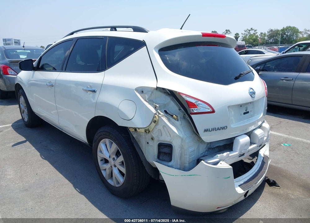 2012 NISSAN MURANO VIN: JN8AZ1MU1CW121154