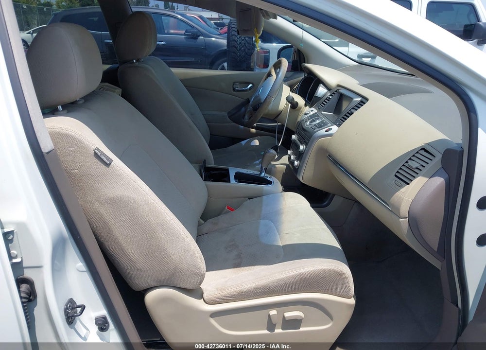 2012 NISSAN MURANO VIN: JN8AZ1MU1CW121154