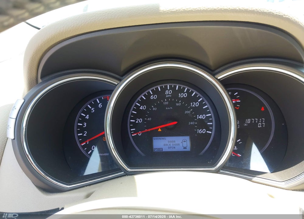 2012 NISSAN MURANO VIN: JN8AZ1MU1CW121154