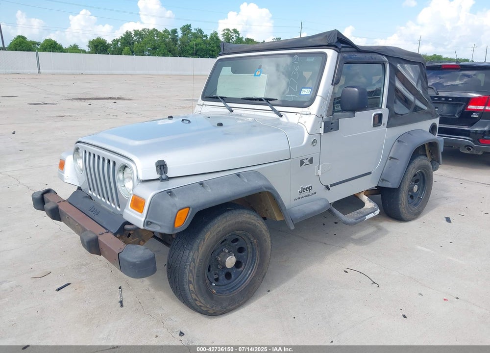 2005 JEEP WRANGLER X VIN: 1J4FA39S75P321815