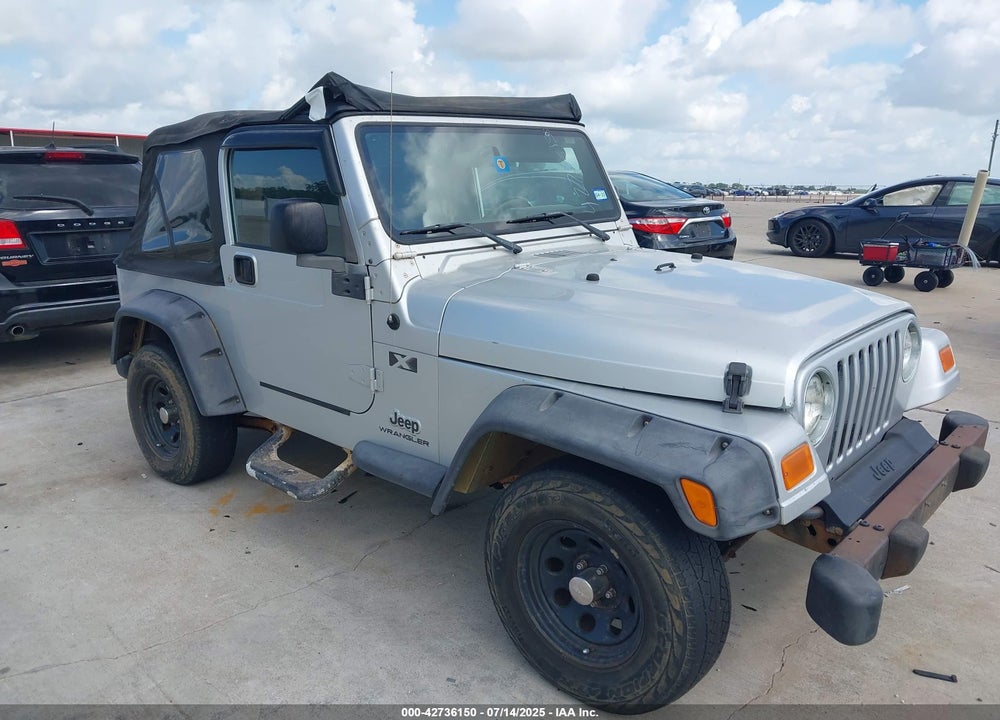 2005 JEEP WRANGLER X VIN: 1J4FA39S75P321815