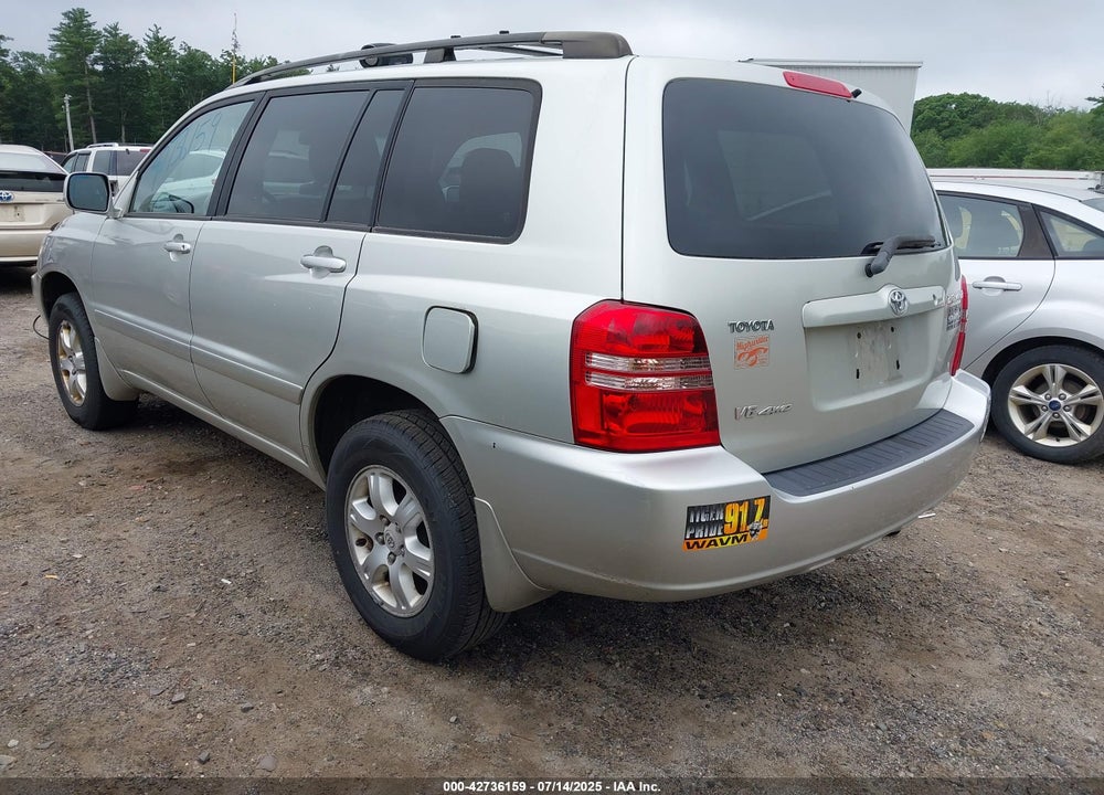 2003 TOYOTA HIGHLANDER V6 VIN: JTEHF21A330155355