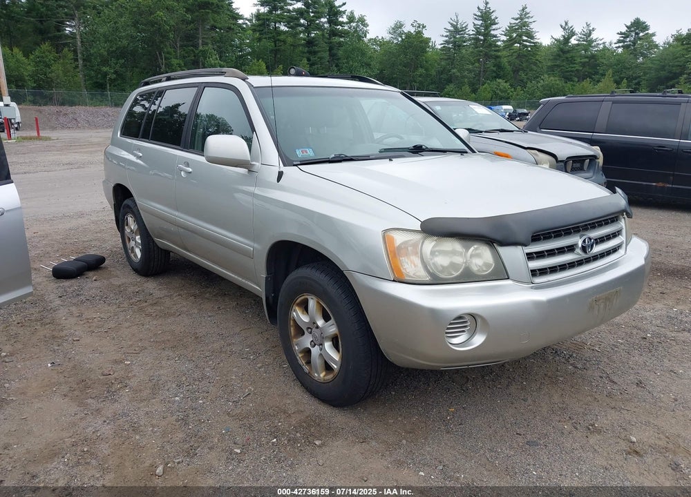 2003 TOYOTA HIGHLANDER V6 VIN: JTEHF21A330155355