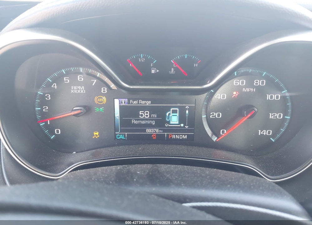 2019 CHEVROLET IMPALA VIN: 1G1105S32KU134926