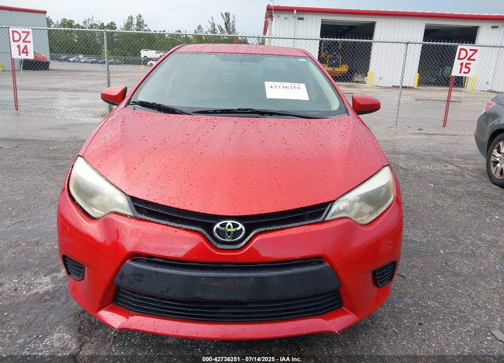 2014 TOYOTA COROLLA VIN: 2T1BURHE9EC063158