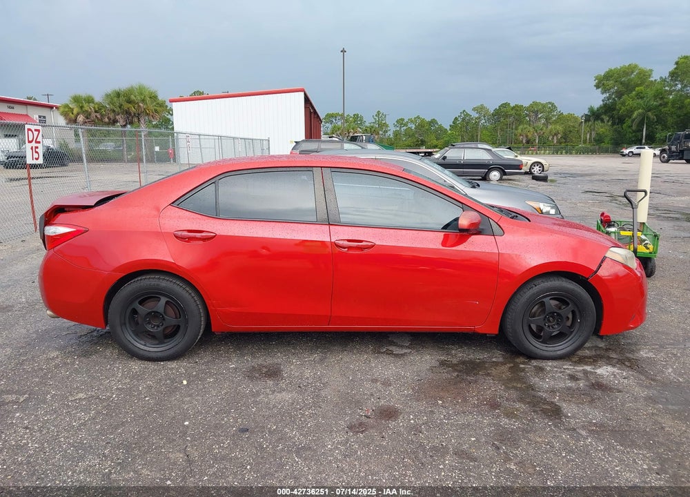 2014 TOYOTA COROLLA VIN: 2T1BURHE9EC063158