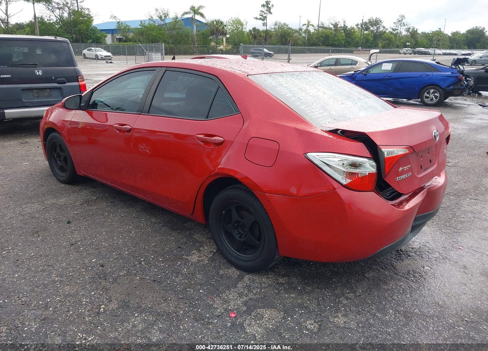 2014 TOYOTA COROLLA VIN: 2T1BURHE9EC063158