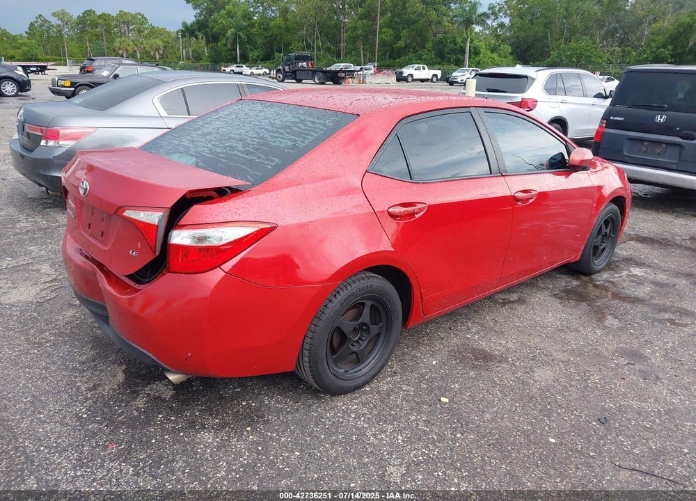 2014 TOYOTA COROLLA VIN: 2T1BURHE9EC063158