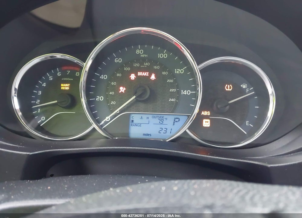 2014 TOYOTA COROLLA VIN: 2T1BURHE9EC063158