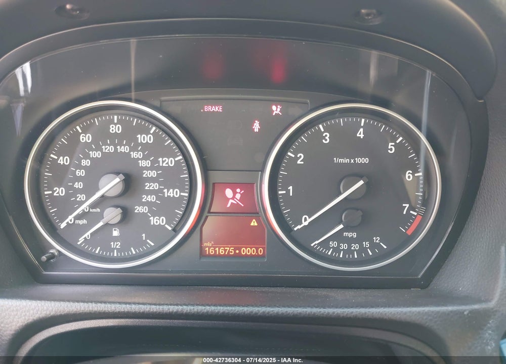 2009 BMW 3 SERIES VIN: WBAUT93599A191104