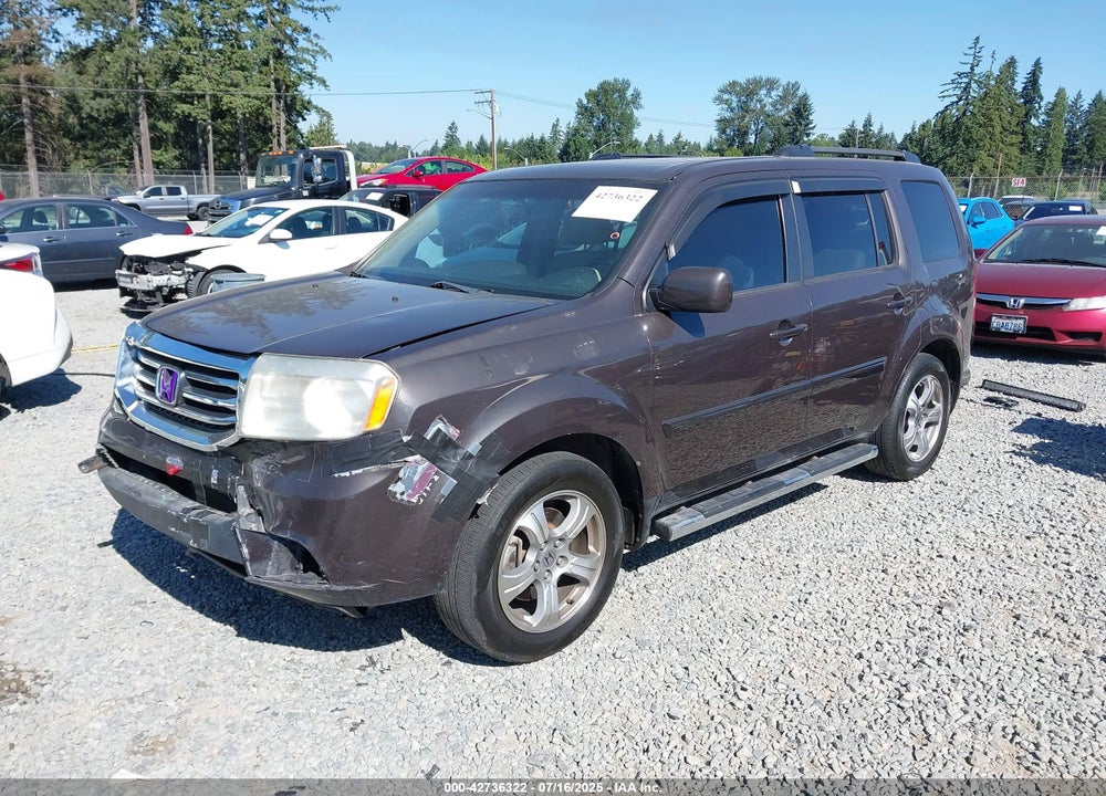 2012 HONDA PILOT VIN: 5FNYF4H59CB014073