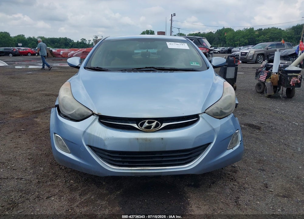 2012 HYUNDAI ELANTRA VIN: KMHDH4AE4CU361364