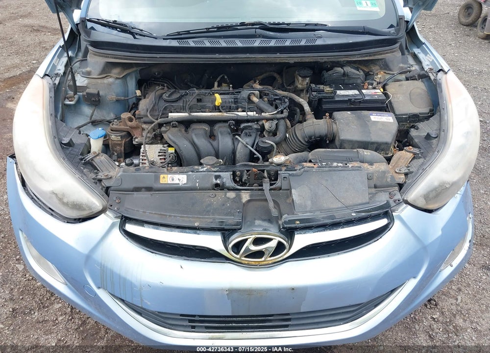 2012 HYUNDAI ELANTRA VIN: KMHDH4AE4CU361364