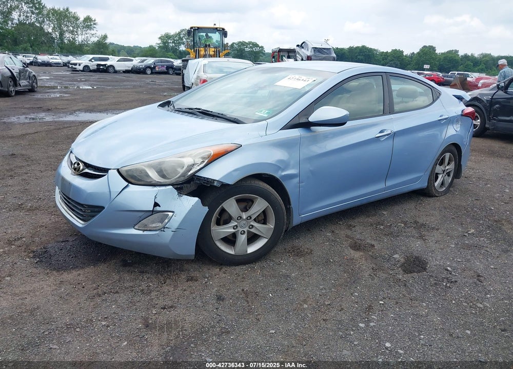 2012 HYUNDAI ELANTRA VIN: KMHDH4AE4CU361364