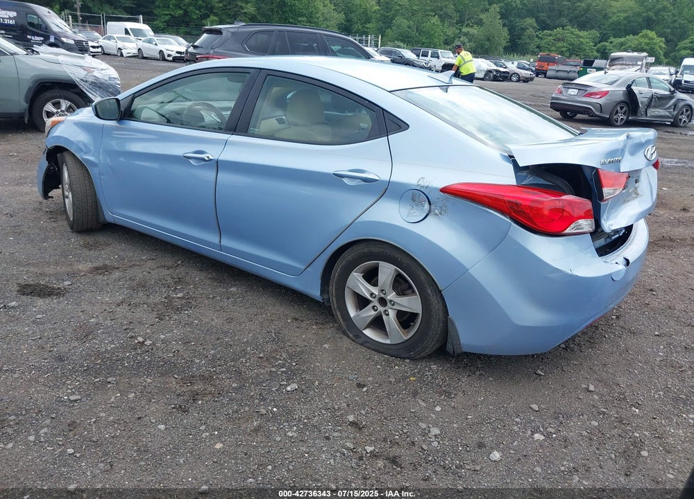 2012 HYUNDAI ELANTRA VIN: KMHDH4AE4CU361364