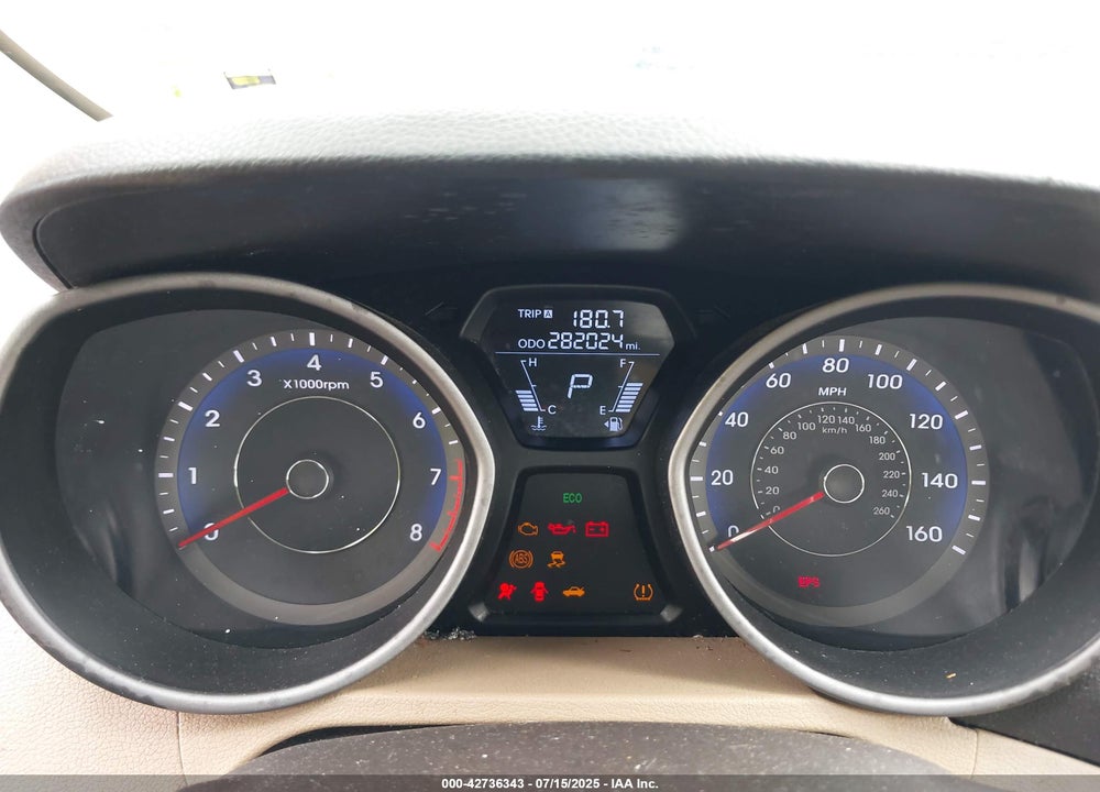 2012 HYUNDAI ELANTRA VIN: KMHDH4AE4CU361364
