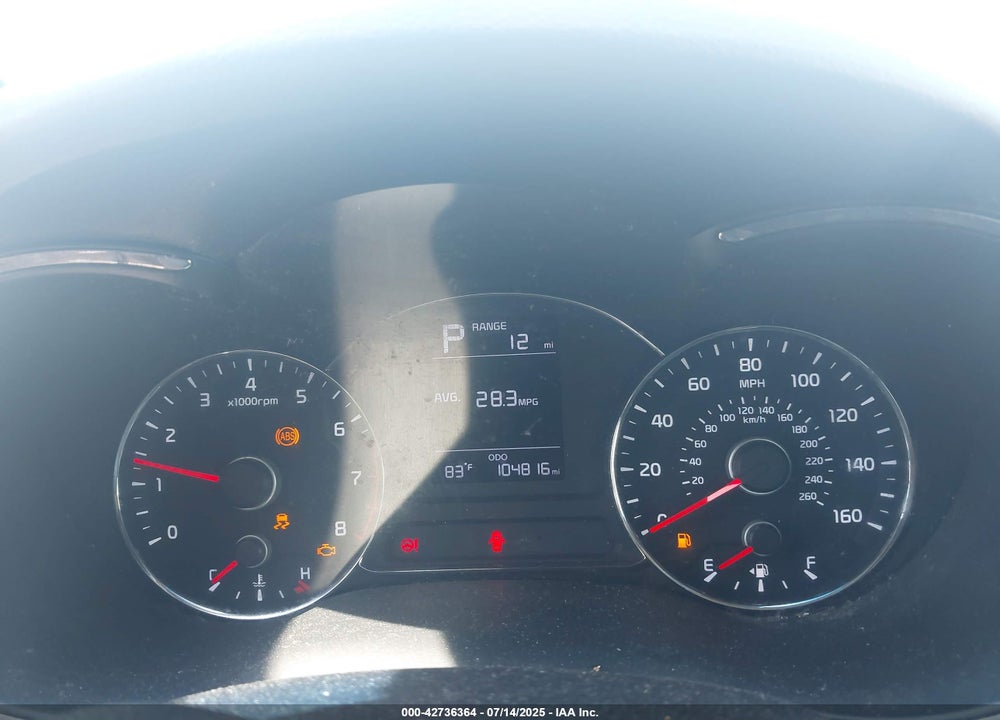 2017 KIA FORTE VIN: 3KPFK4A7XHE122441