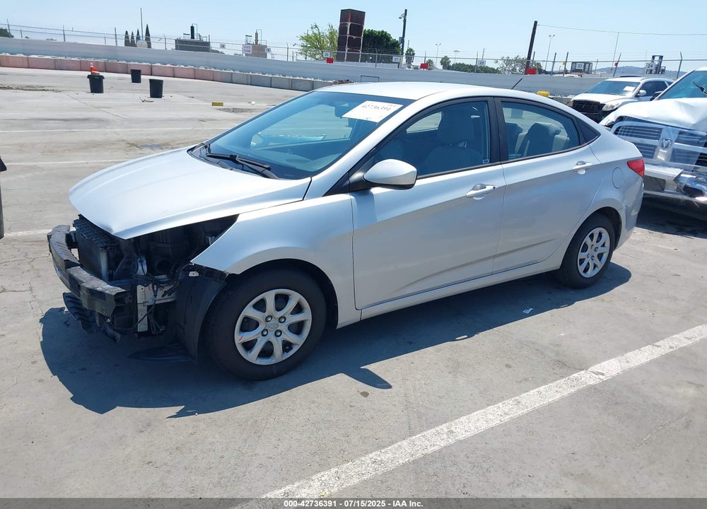 2013 HYUNDAI ACCENT GLS VIN: KMHCT4AE2DU548906