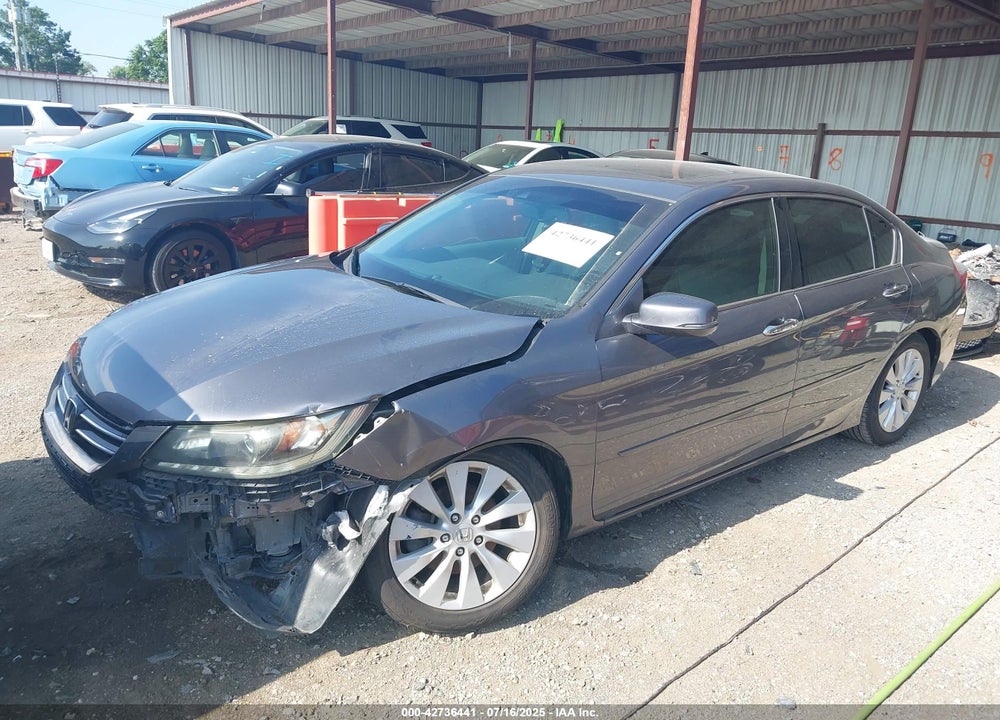 2013 HONDA ACCORD EX-L V-6 VIN: 1HGCR3F87DA016442