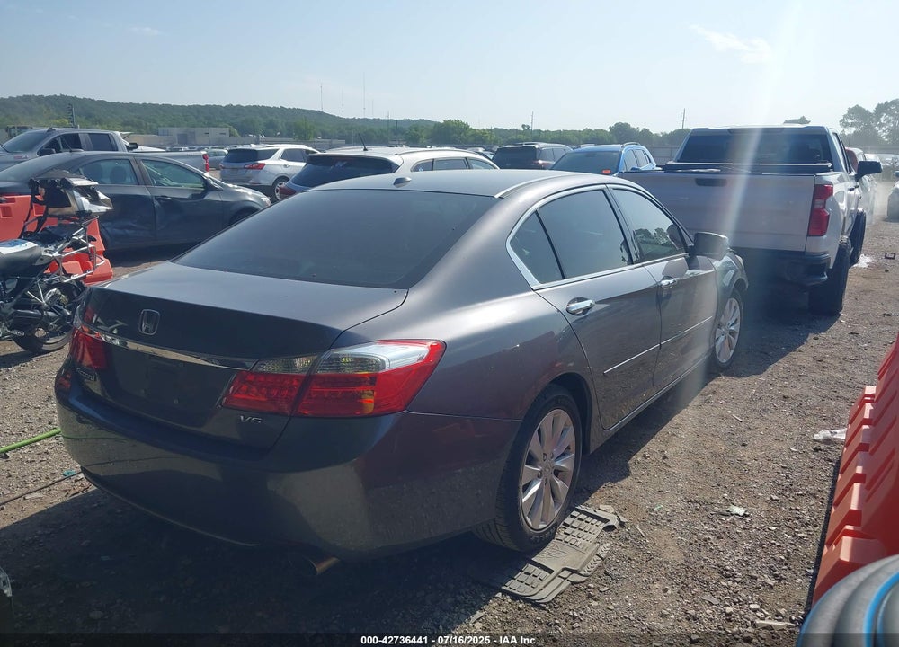 2013 HONDA ACCORD EX-L V-6 VIN: 1HGCR3F87DA016442