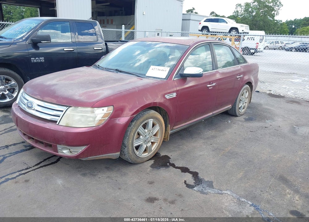 2008 FORD TAURUS VIN: 1FAHP25W58G138701