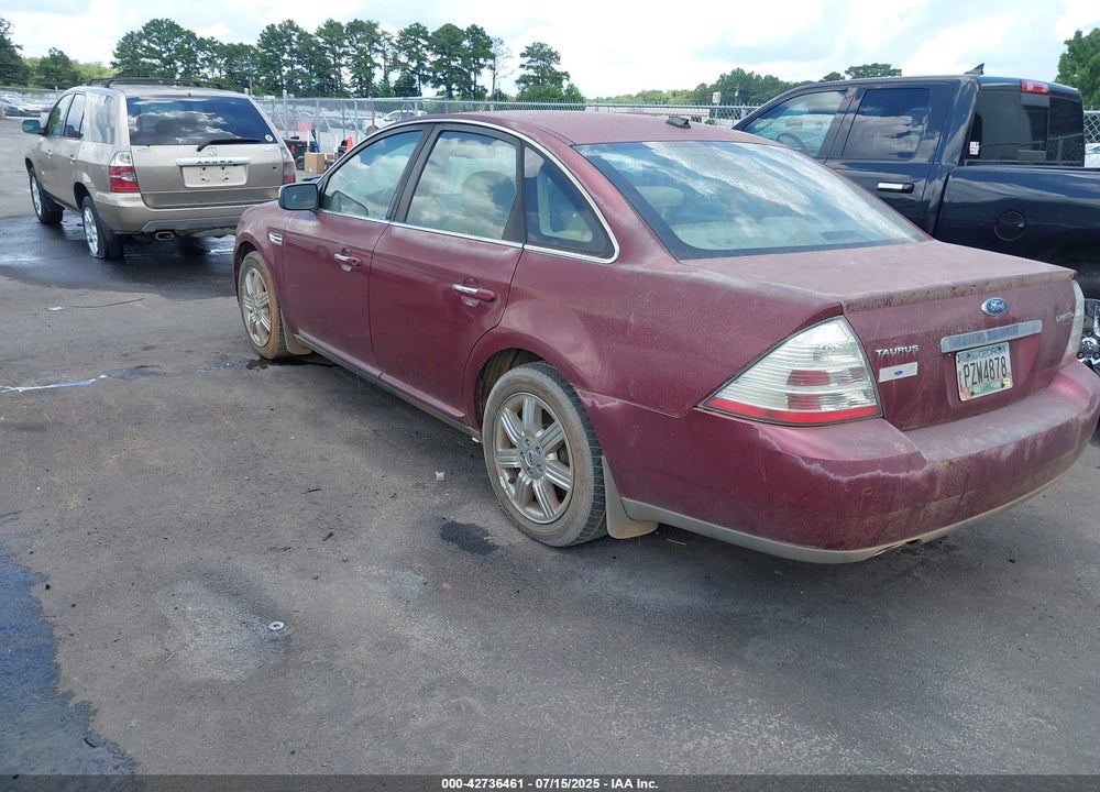 2008 FORD TAURUS VIN: 1FAHP25W58G138701