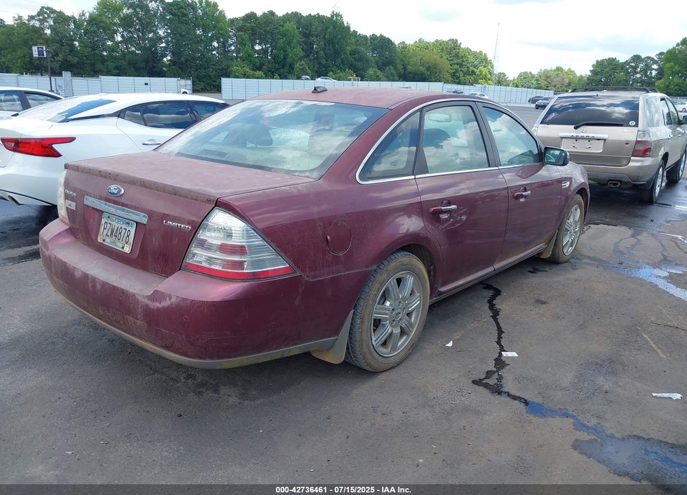 2008 FORD TAURUS VIN: 1FAHP25W58G138701