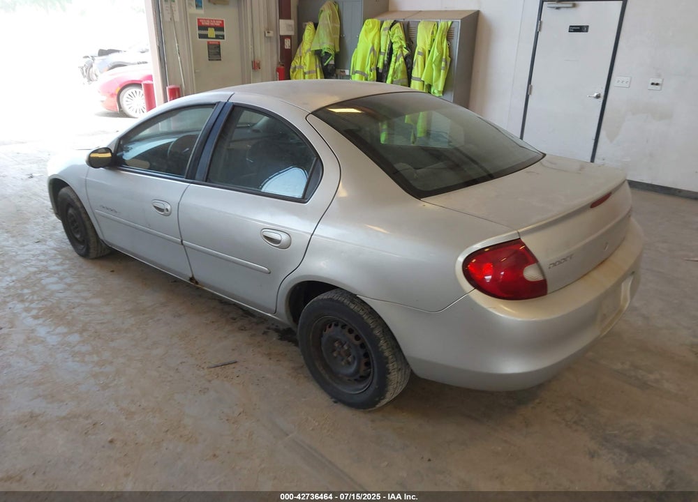 2000 DODGE NEON HIGHLINE VIN: 1B3ES46C3YD810978