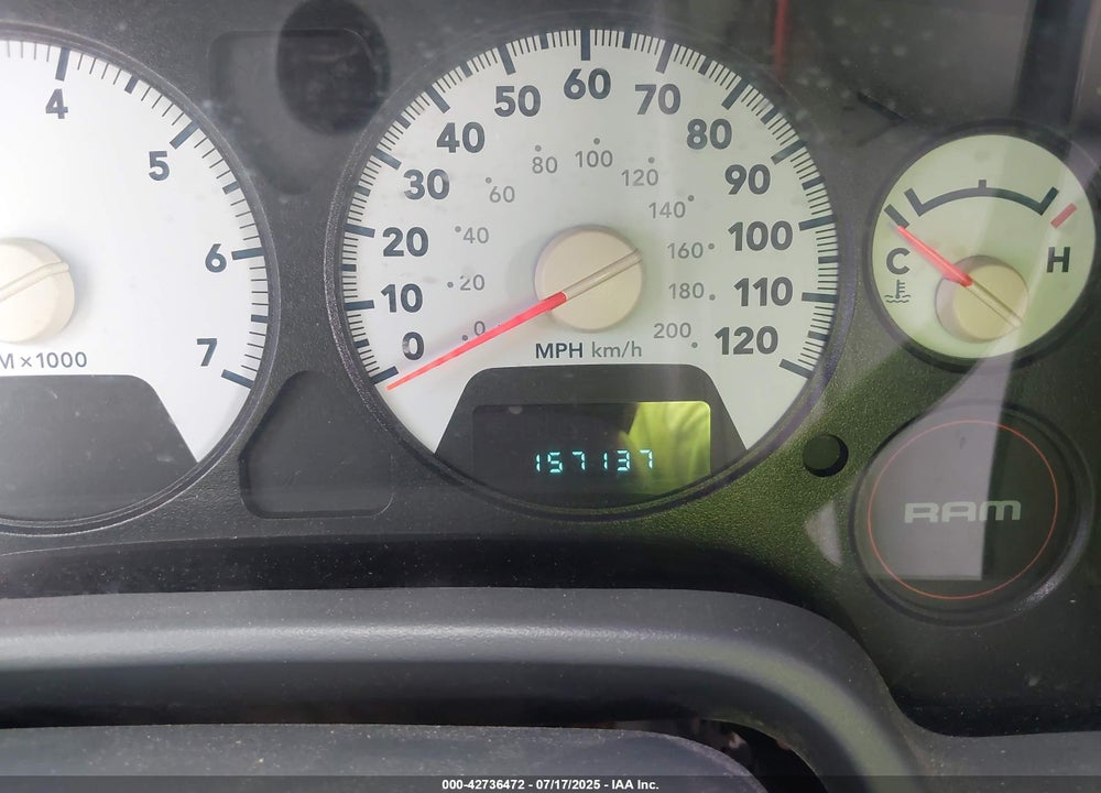 2008 DODGE RAM 1500 ST/SXT VIN: 1D7HA18N18S528755