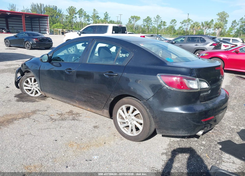 2012 MAZDA 3 VIN: JM1BL1V86C1637963