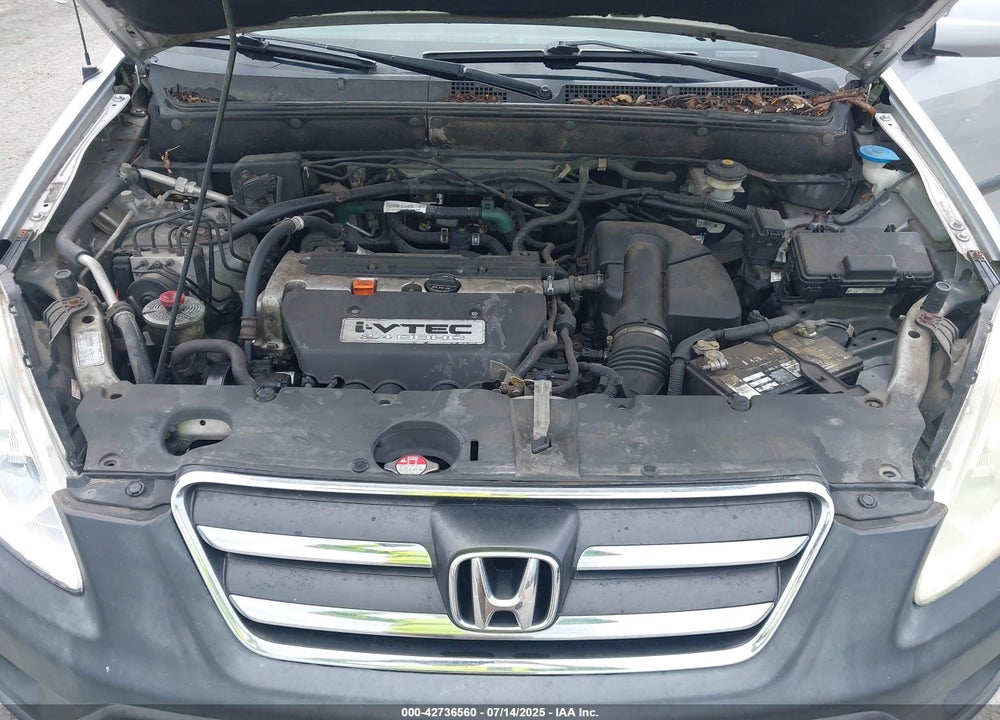2006 HONDA CR-V EX VIN: SHSRD78816U444134