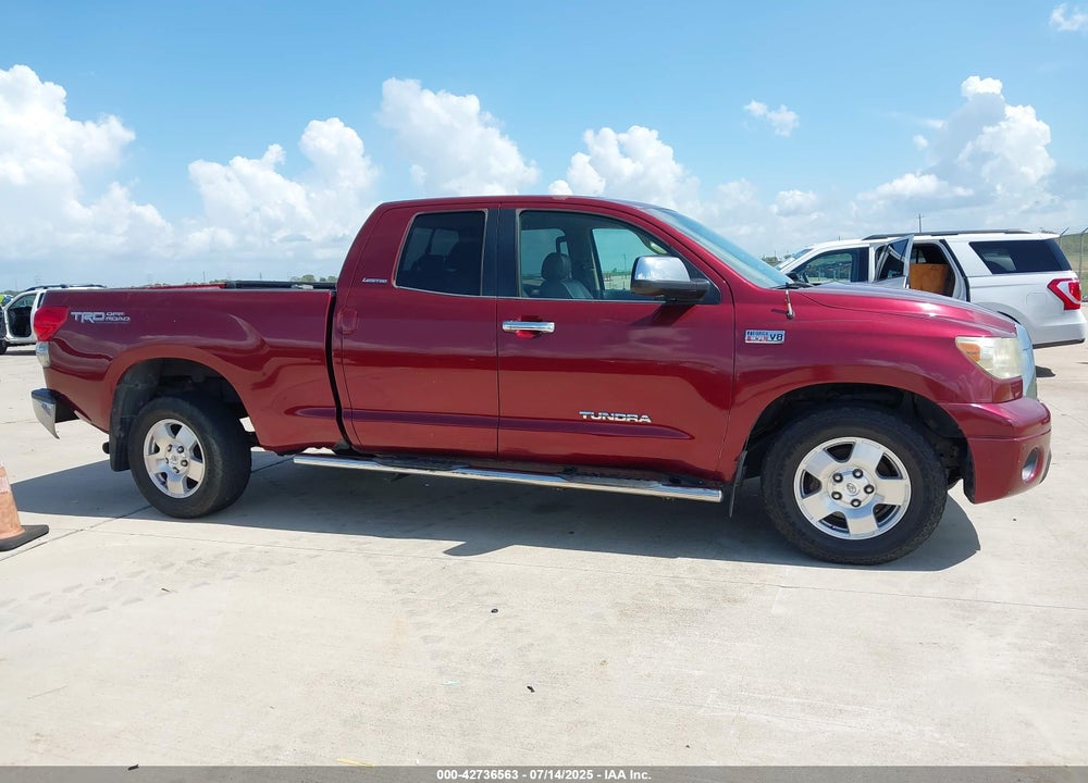 2008 TOYOTA TUNDRA LIMITED 5.7L V8 VIN: 5TFRV58198X058632