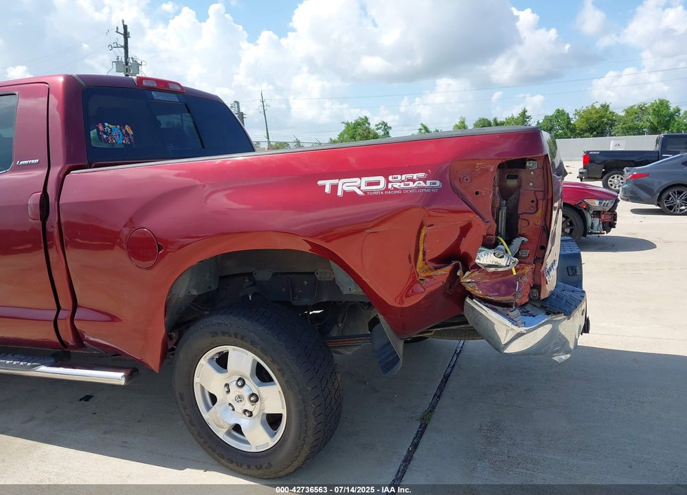2008 TOYOTA TUNDRA LIMITED 5.7L V8 VIN: 5TFRV58198X058632
