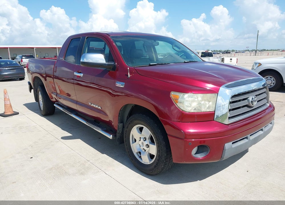 2008 TOYOTA TUNDRA LIMITED 5.7L V8 VIN: 5TFRV58198X058632