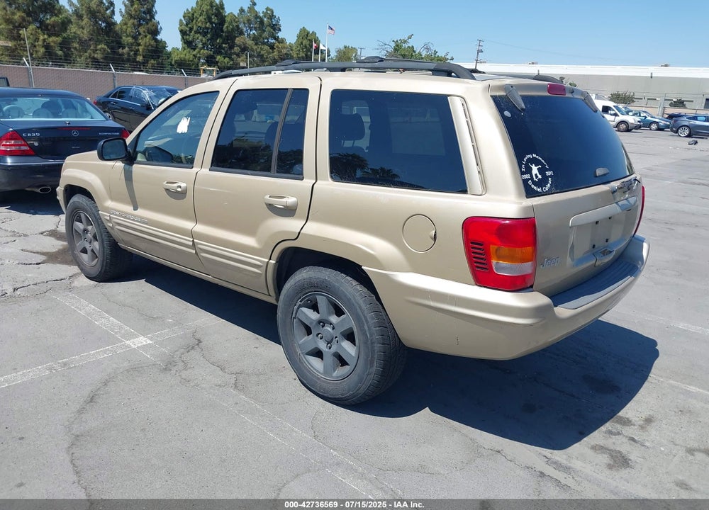 2000 JEEP GRAND CHEROKEE LIMITED VIN: 1J4G258S5YC237373