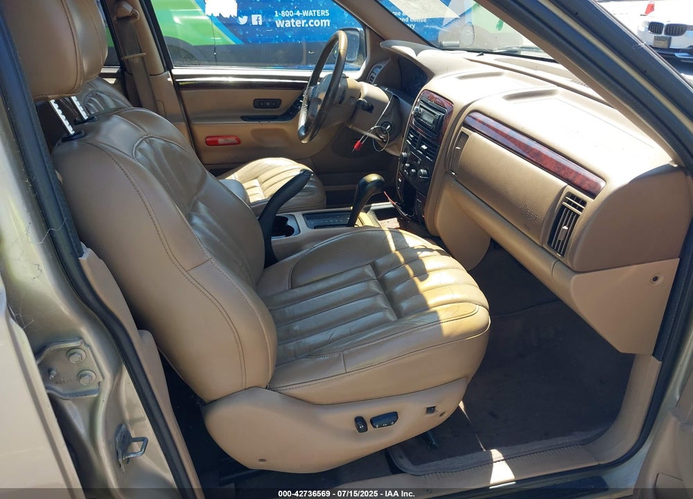 2000 JEEP GRAND CHEROKEE LIMITED VIN: 1J4G258S5YC237373
