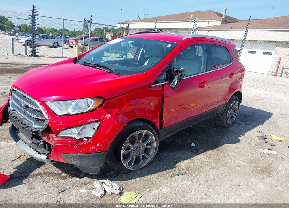 2019 FORD ECOSPORT VIN: MAJ6S3KLXKC303520