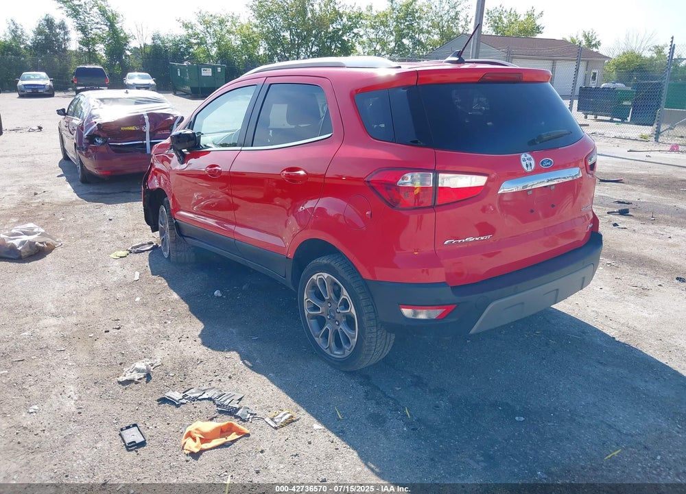2019 FORD ECOSPORT VIN: MAJ6S3KLXKC303520