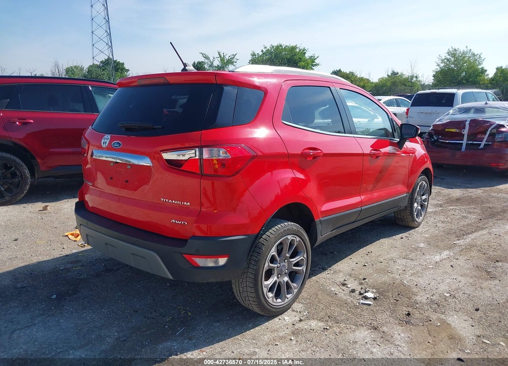 2019 FORD ECOSPORT VIN: MAJ6S3KLXKC303520