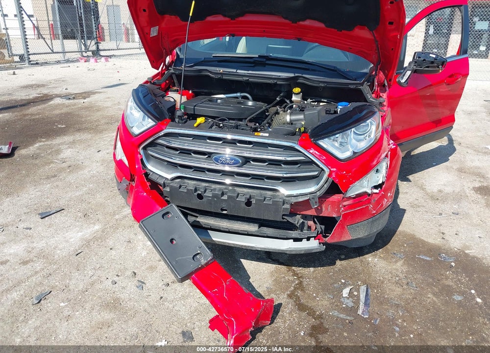 2019 FORD ECOSPORT VIN: MAJ6S3KLXKC303520