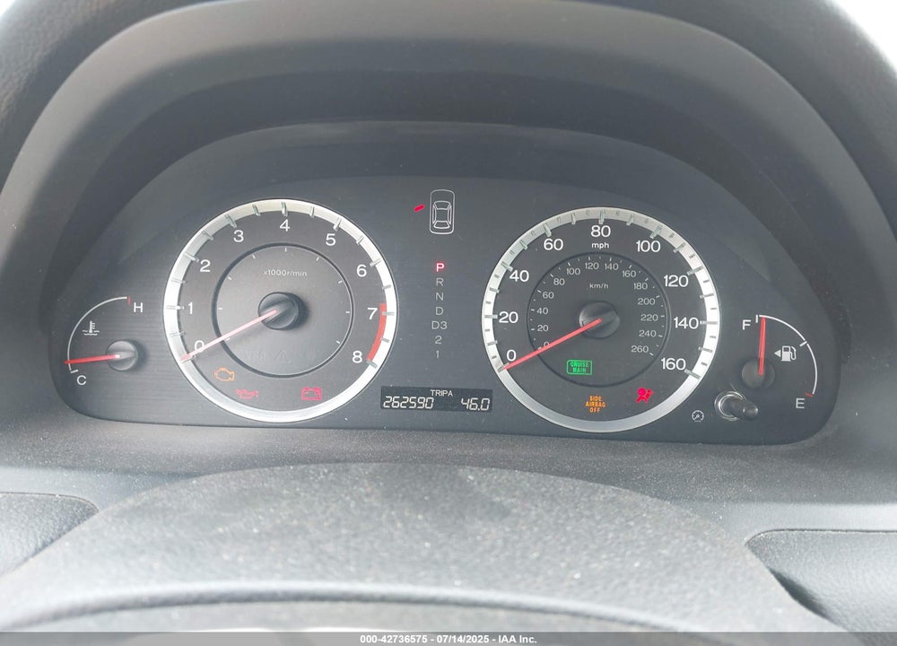2008 HONDA ACCORD VIN: 1HGCP36878A029753
